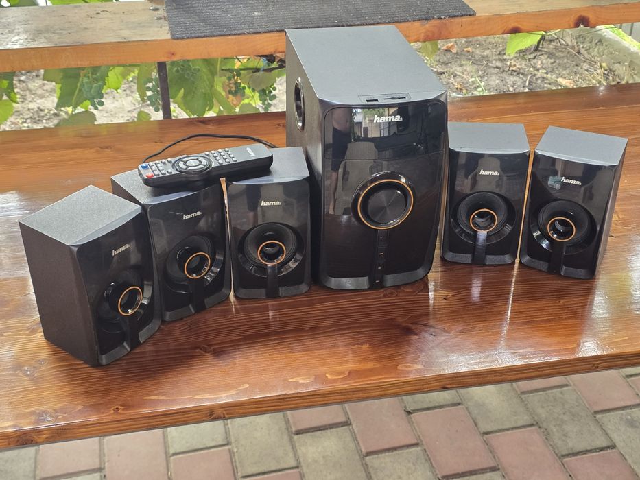 Sistem audio boxe 5.1 Hama LPR-5120 120W