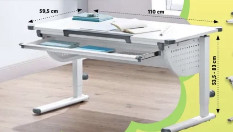 Birou copii reglabil