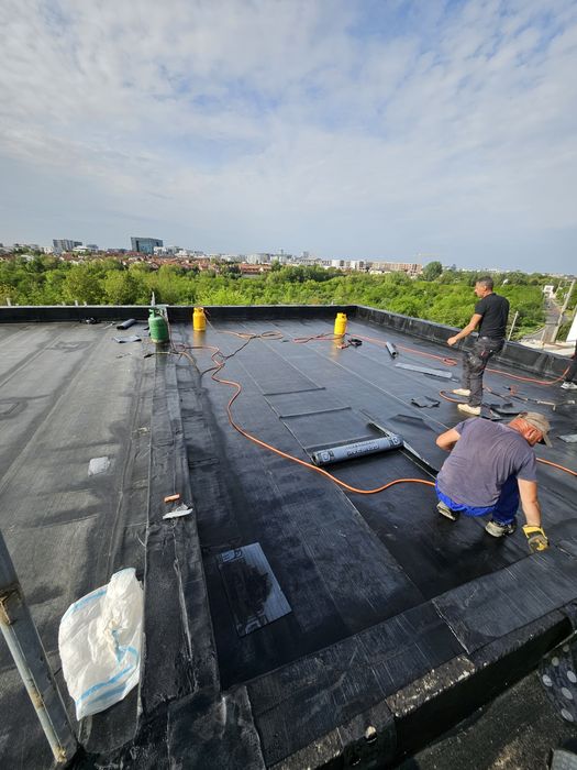 Hidroizolatii terasa bloc cu membrana bituminoasa