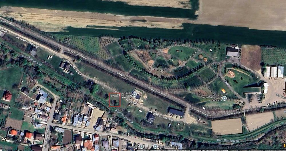 Teren de vanzare 600mp sau 1200mp parc Satul Olandez com Joita