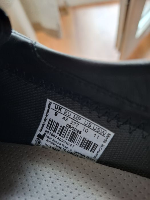 HAIX gore tex мъжки обувки 43- 44 номер.