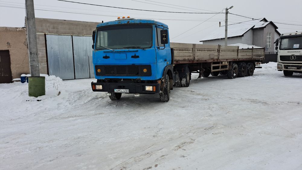 Длинномер полуприцеп тягач 13,60