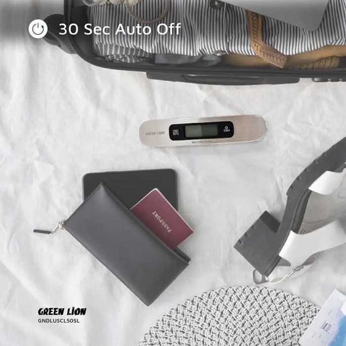 Green Lion Digital Luggage Scale 50kg Дорожные ручные весы для багажа