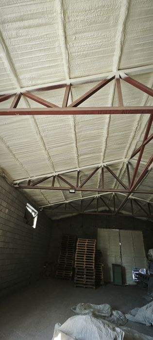 Утепление ППУ пенополиуретаном