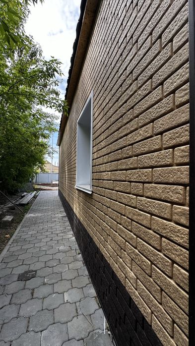 Виниловый сайдинг под кирпич