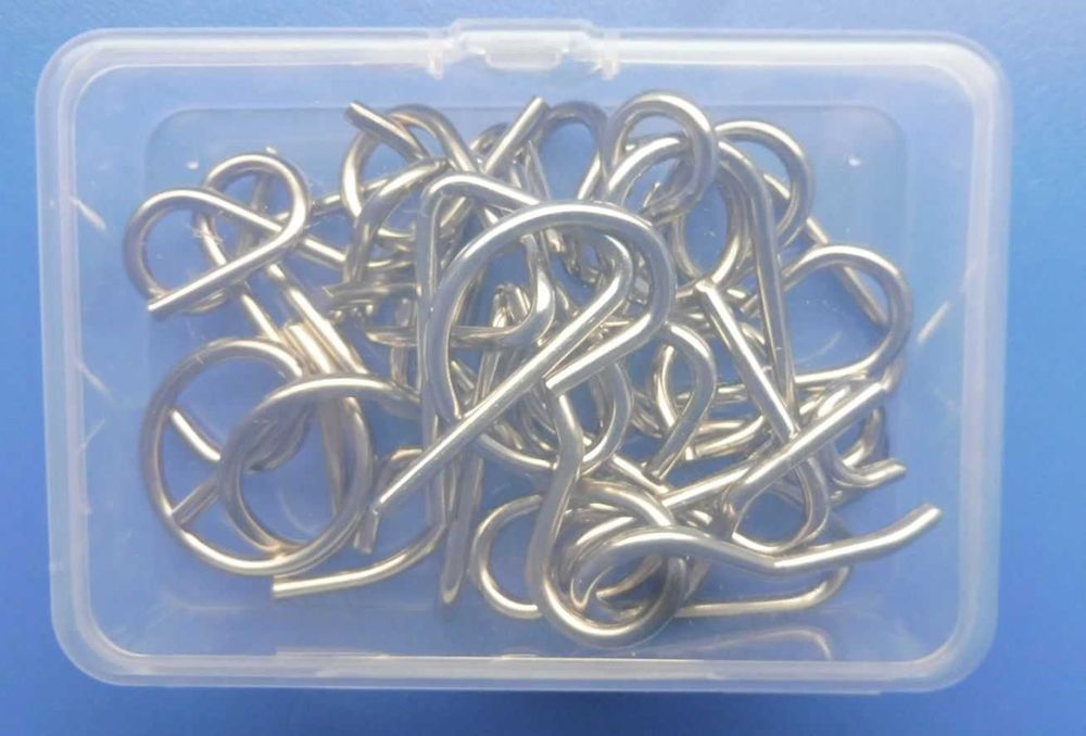 Комплекти от 10,  24 или 50 броя 3D метални пъзели – изглежда лесно, но опитай ?!