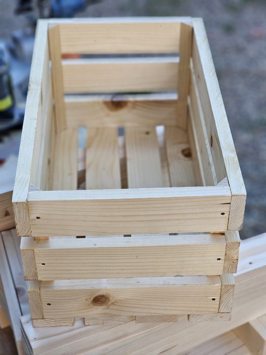 Lădiță lemn legume/fructe