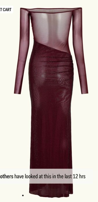 Дълга блестяща рокля Meshki