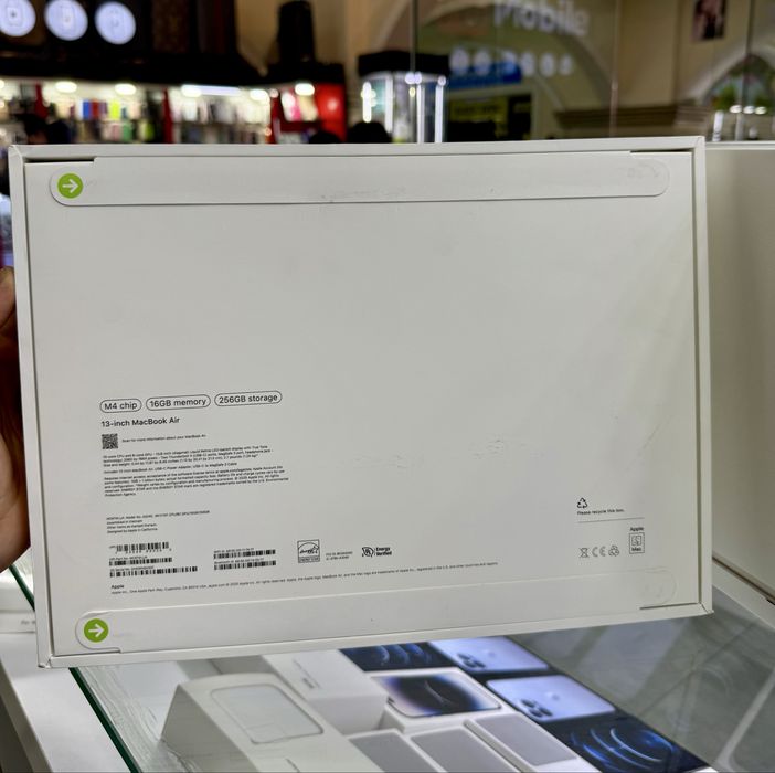 MacBook Air M4 13.6” | 16GB RAM | 256GB SSD | Новый