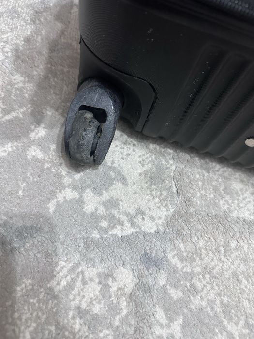 чемодан 2в1 черный