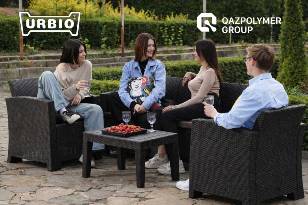 Комплект садовой мебели БОРА | Астана | QAZPOLYMER GROUP