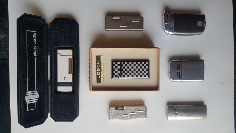 Запалки Ronson, Kawee, Pierre Cardin, Jobon, Colibri, DoM, IMCO и др.