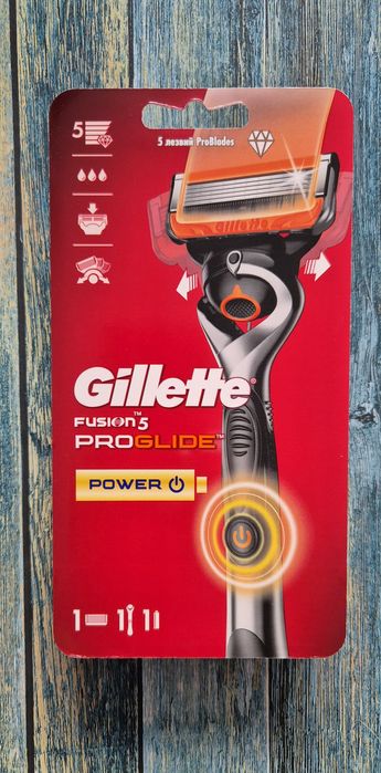 Gillette Fusion5 Proglide Power бритвенный станок новый без торга