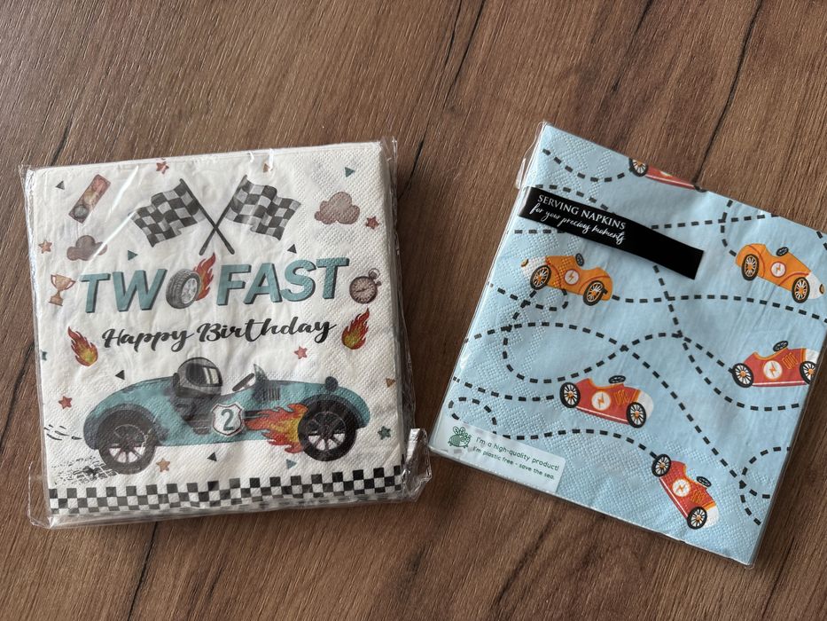 Украса за втори рожден ден на момченце Two fast