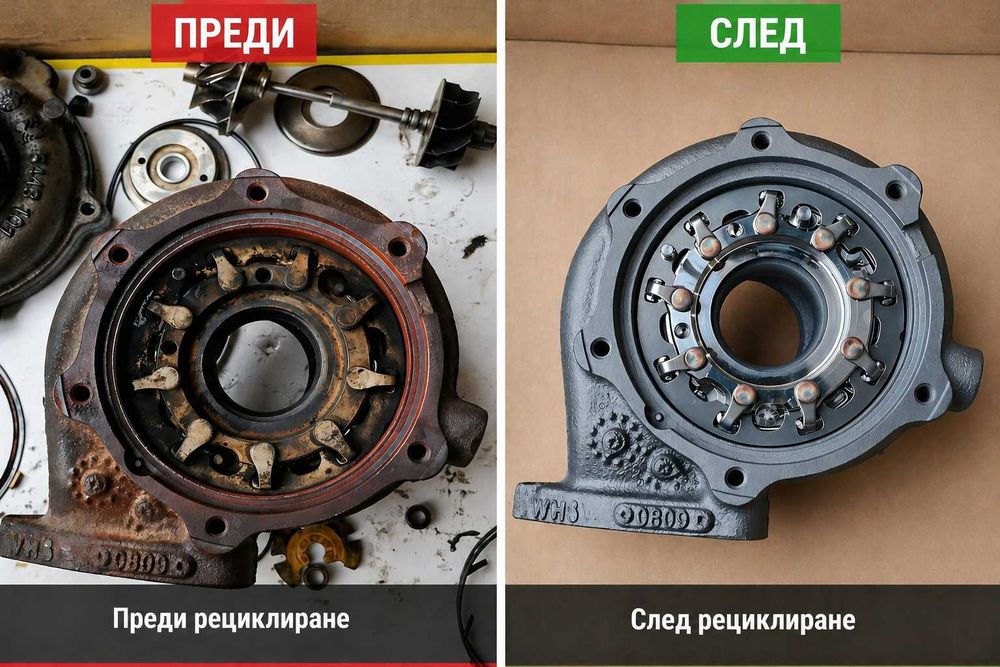 Ремонт, рециклиране  и настройка на турбокомпресори