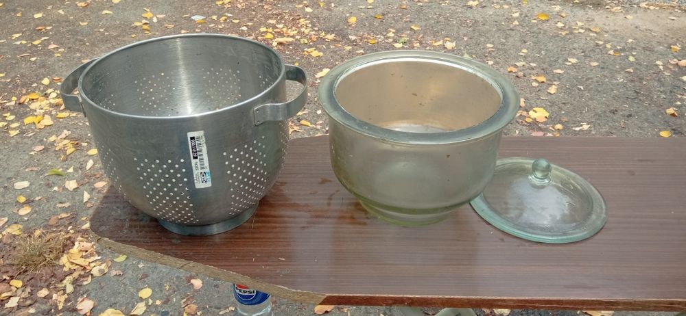 Дуршлаг для варки в воде или варки в аодяной бане  из н