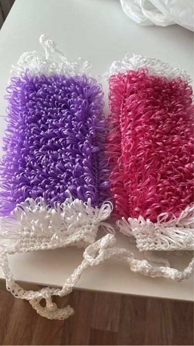 Мочалки .ручная работа