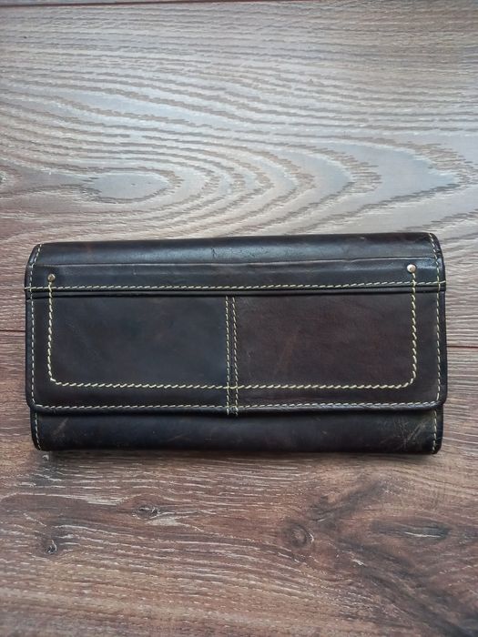 Portofel 5'th Avenue piele naturala