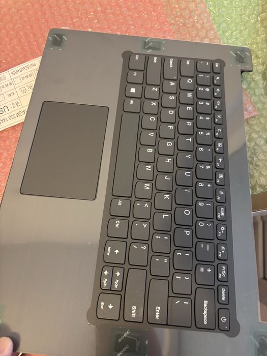 Tastatura Lenovo IdeaPad 330-14IGM Gri cu Palmrest Gri si TouchPad