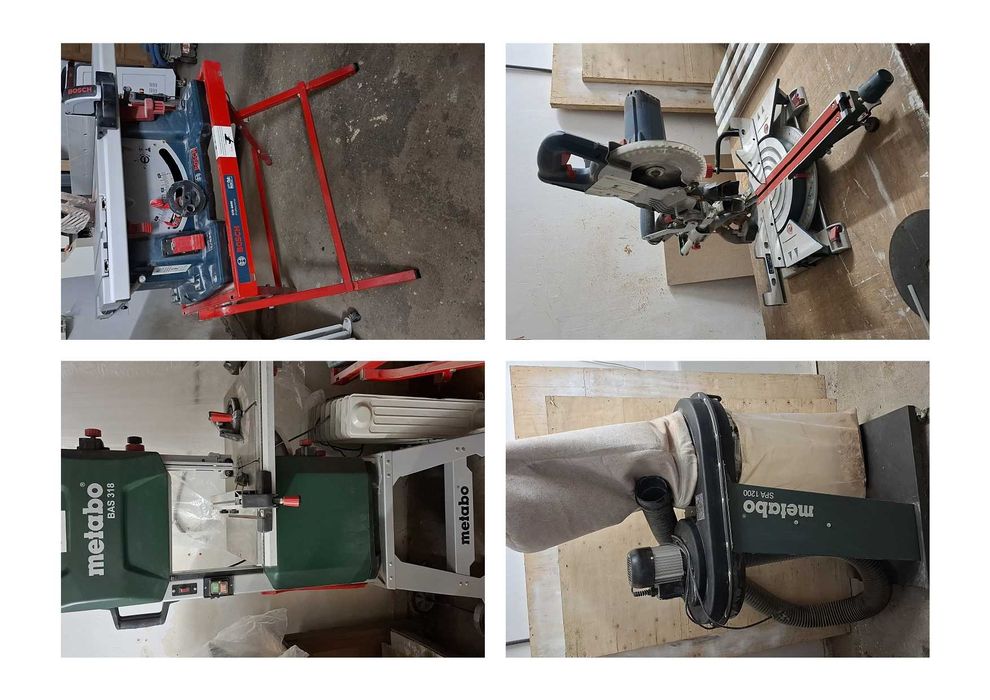 Utilaje/scule atelier tamplarie lemn/prelucrare metal/constructii