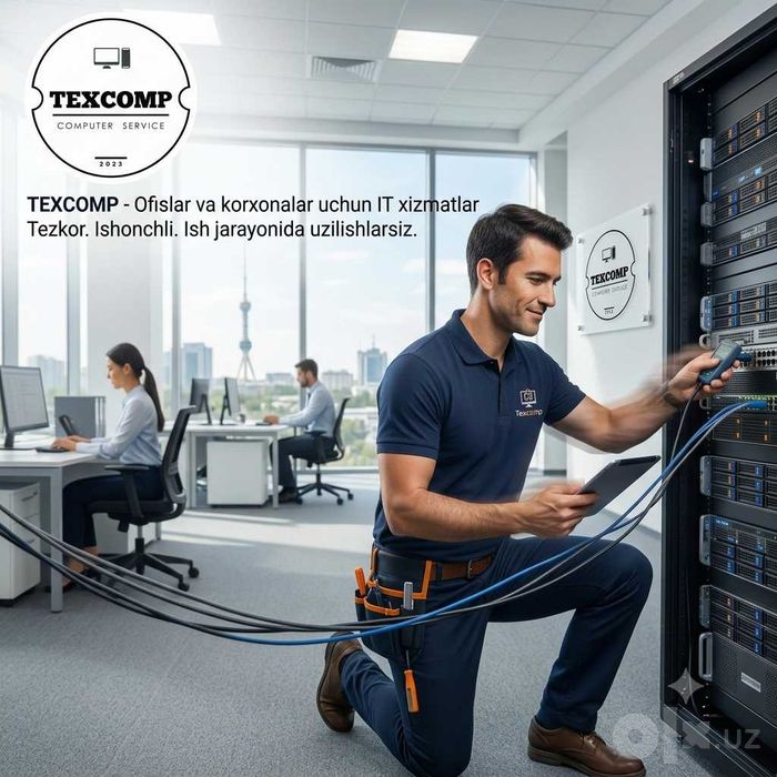 Texcomp – Ofislar va korxonalar uchun IT xizmatlar