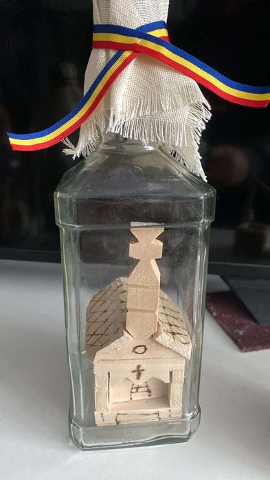 Sticle ornamentale țuică/pălincă