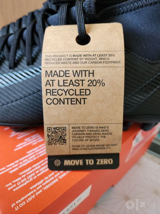 Бутцы от Nike ORIGINAL 100% размер EUR-37.5, 23.5см стелька