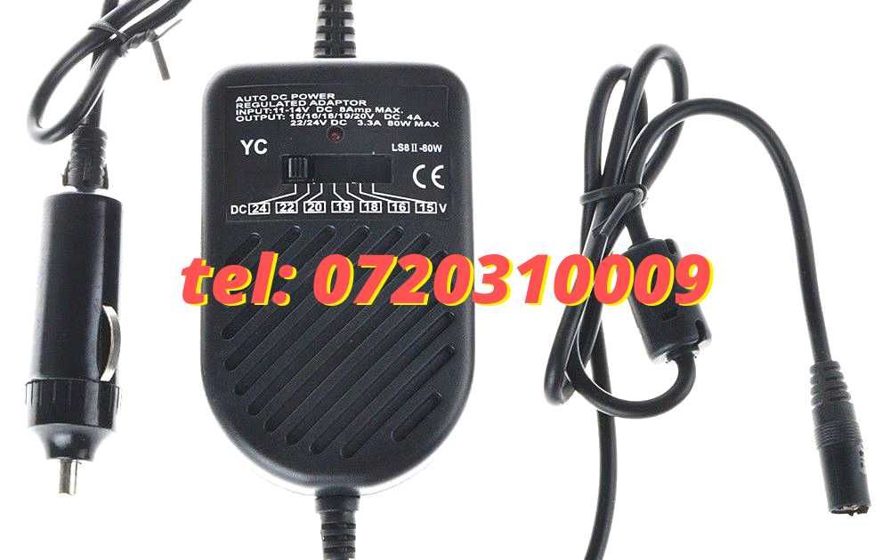 Alimentator Auto Universal Laptop12v