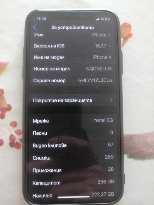 iPhone. 10 256gb