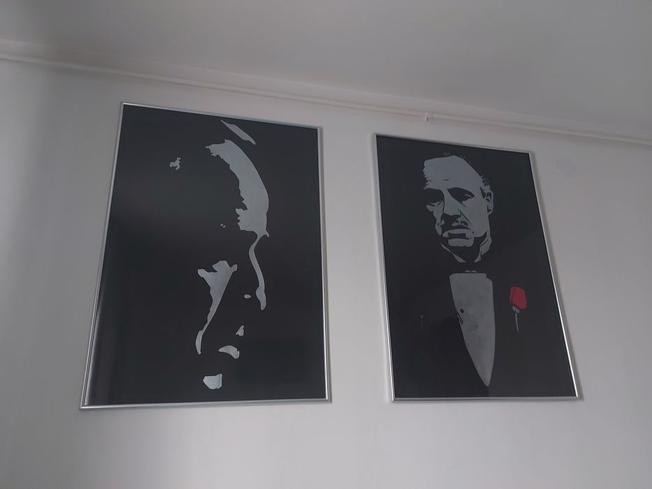 Tablouri pictate The Godfather 100x70