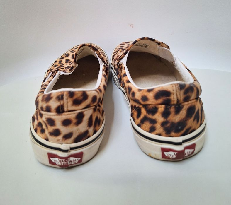 Vans slip on леопардови обувки