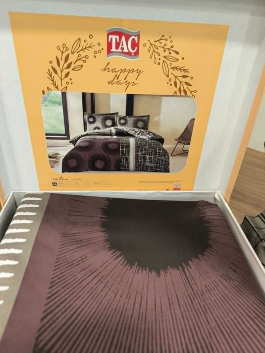 TAC-спални комплекти от памучен сатен, премиум качество,двоен