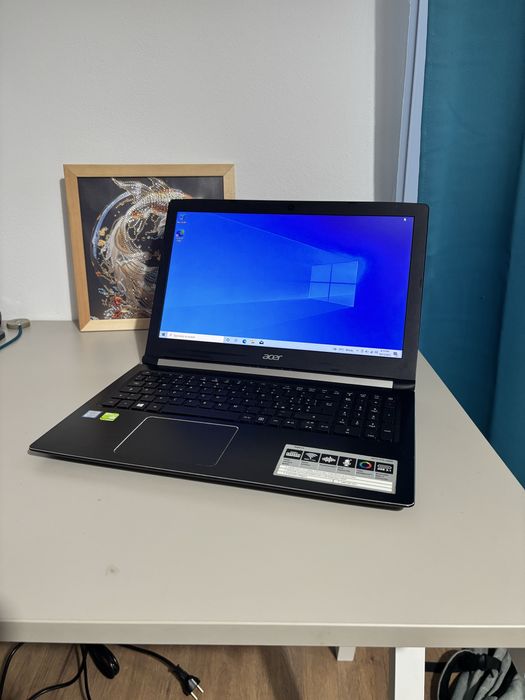 Acer Gaming• procesor i5-7h gen• Nvidia • SSD 256• bateria 3-4 ore