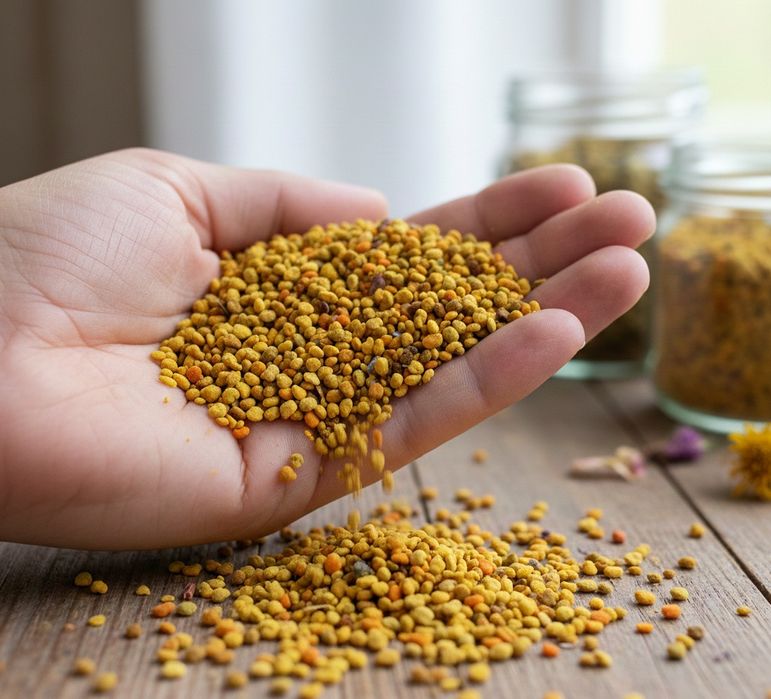 Пчелиная пыльца 50грамм