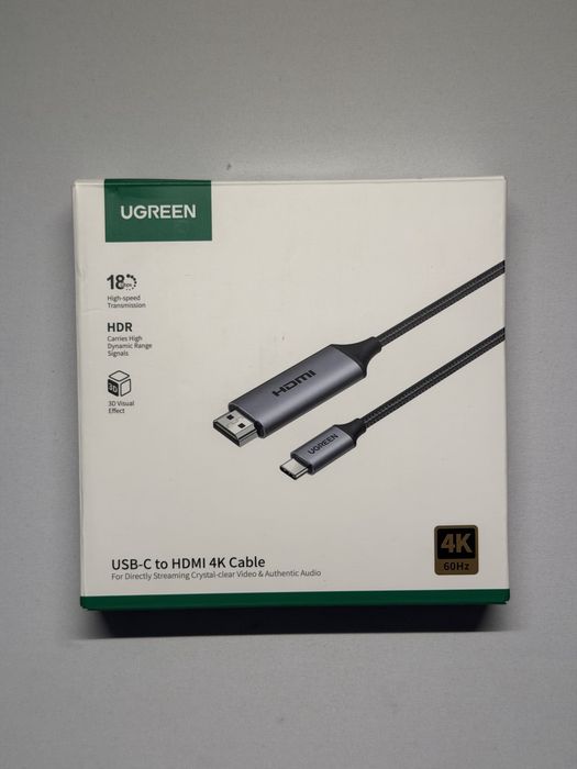 Cablu Ugreen usb-C HDMI; HDMI-DP