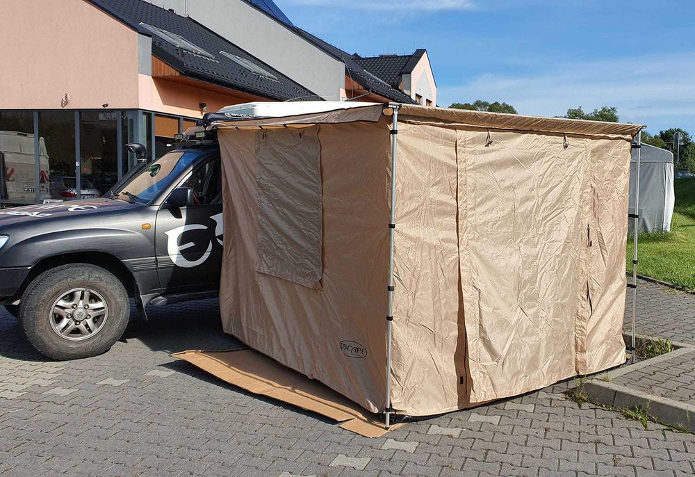 Pereti laterali marchiza auto/umbrar auto ESCAPE 4X4 CU sau FARA podea