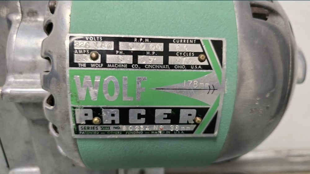 Cutit de croi Wolf Pacer masina taita material