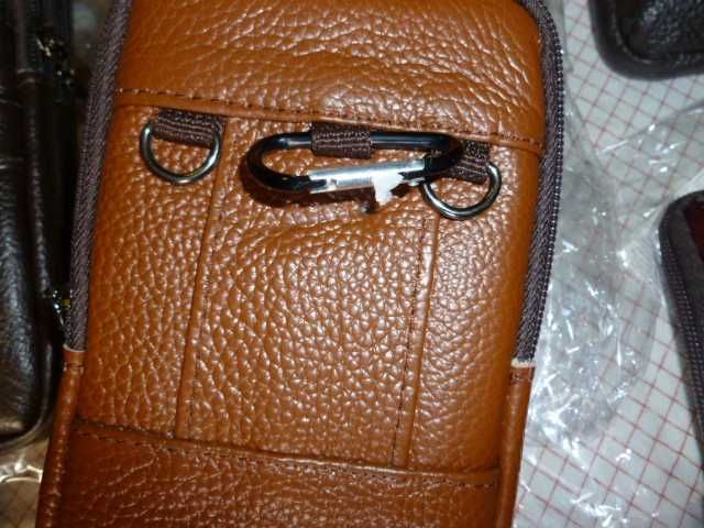 продавам чанта за телефон от естествена Кожа