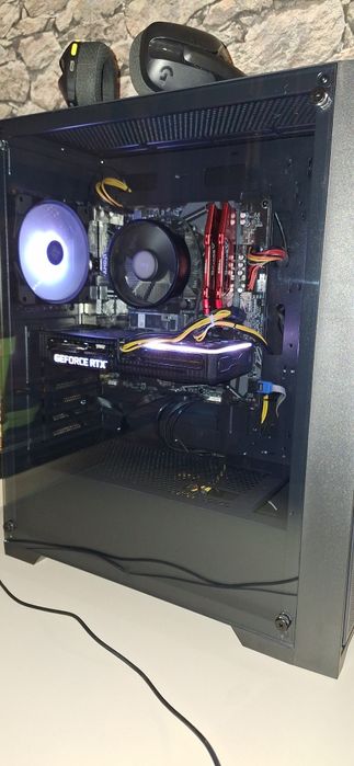 Геймърски компютър Rizen 5600/16GB Ram/Rtx 3060 Ti