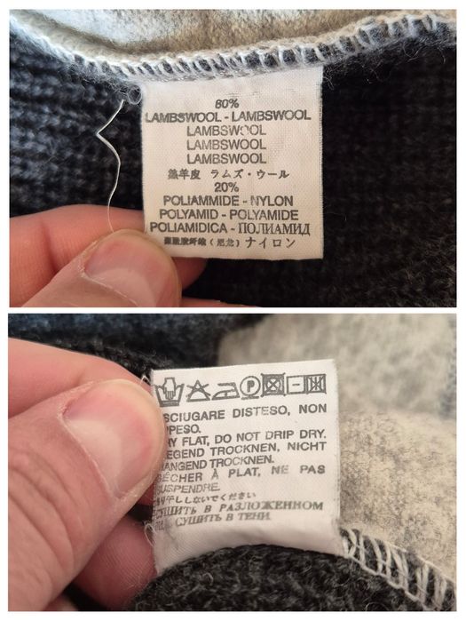 Pulover Premium de Nișă Gioferrari, Lână de Miel, Meras Italy, Bărbați - L (52)