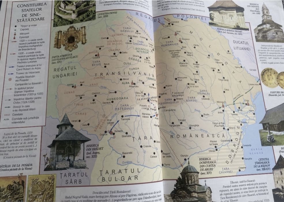 Istoria României. Atlas școlar ilustrat-Minodora Perovici