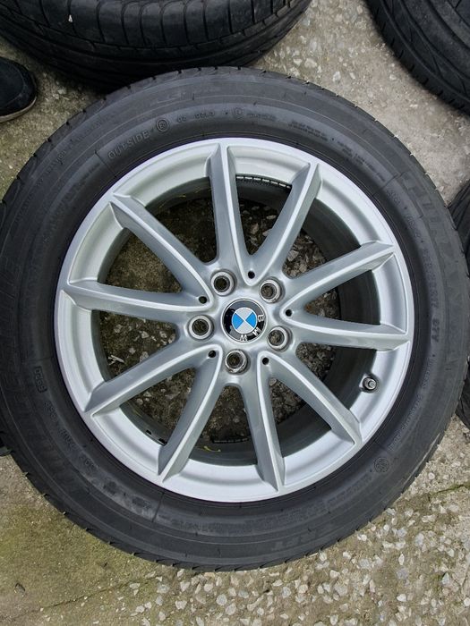4бр алуминиеви джанти за БМВ Х1  / 20018г/ 7.5ж Х 17 / ет 52/ 5Х 112/