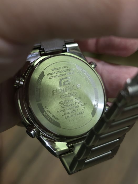 Часы Casio Edifice EFV-C110 Синие