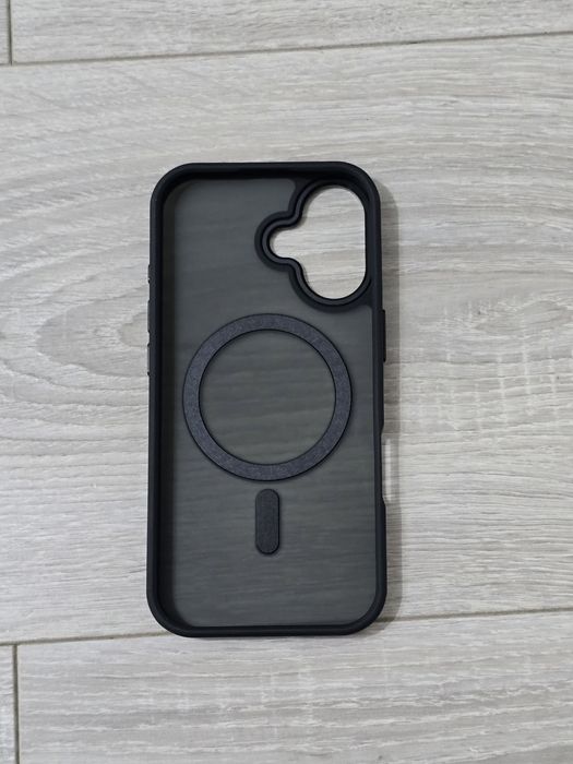 Husă iPhone 17 MagSafe Slim Antishock – Neagră