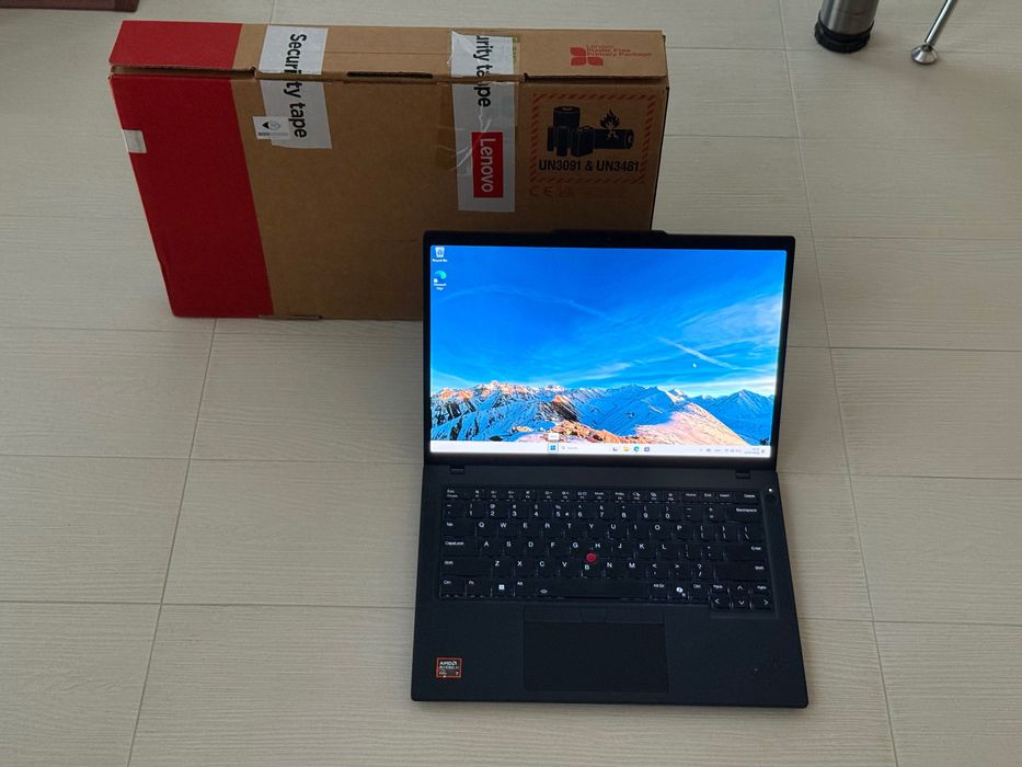 НОВ Лаптоп 14.5’ 2.8K  OLED Touch 120HZ Ryzen AI 7 Pro 350 64GB DDR5 Lenovo Thinkpad P14s Gen6 Radeon 860M 1TB SSD