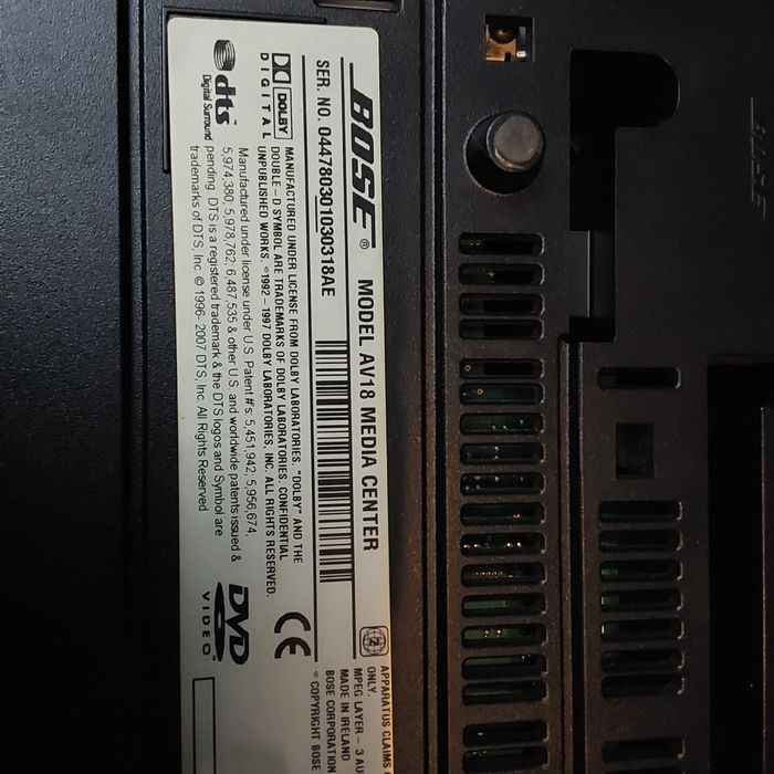 Sistem Audo Bose 5.1 model: PS18 III Lifestyle