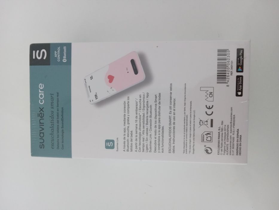 SUAVINEX Слушайте, записвайте и споделяйте сърдечния ритъм на бебето.