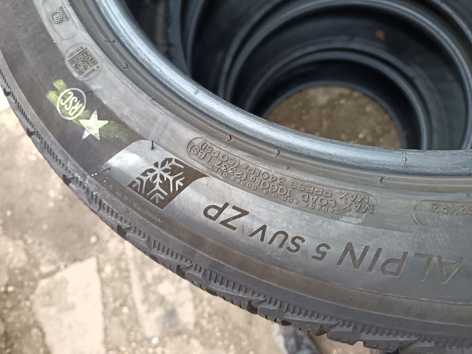 Anvelope MS iarna 275 45 20 Michelin runflat 2020 5-5.5mm