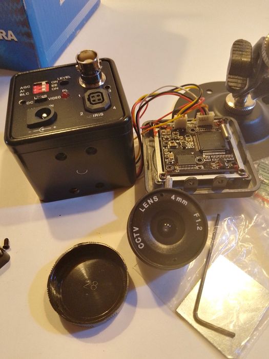 CCD Video Camera - se poate folosi la microscop DIY