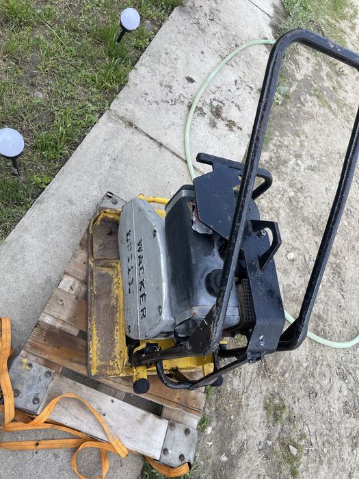 Talpa compactoare Wacker diesel 116 kg, import recent, placă